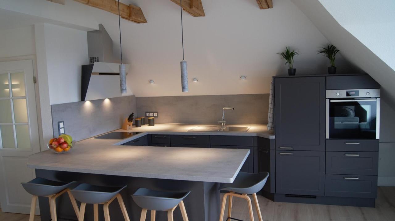 Ferienwohnung Lohf ハンデヴィット エクステリア 写真